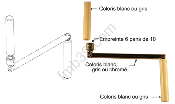 Manivelles Vélo Course Vintage Stronglight Competition – Acier, 170 Mm (Occasion)